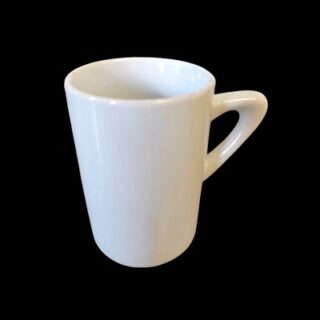 TAZA DE CERAMICA BLANCA 10 X 7 CM