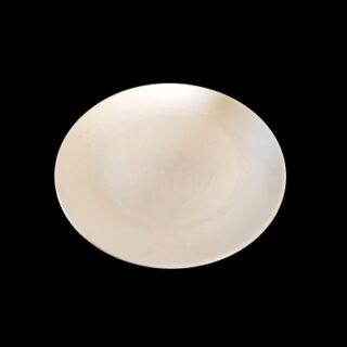 PLATO DE CERAMICA BLANCA 22 CM