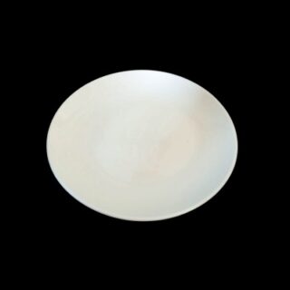 PLATO DE CERAMICA BLANCA 25 CM