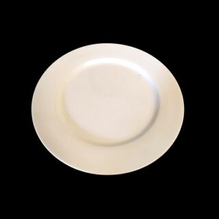 PLATO DE CERAMICA BLANCA 27 CM
