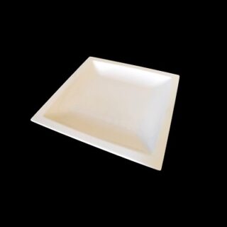 PLATO DE CERAMICA BLANCA 22 CM