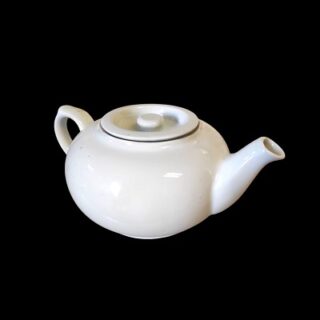 TETERA DE CERAMICA BLANCA 21 X 8 CM