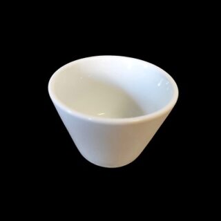 BOWL DE CERAMICA BLANCA 8 X 6 CM