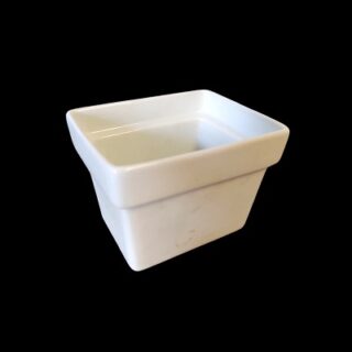 BOWL DE CERAMICA BLANCA 10 X 7 CM