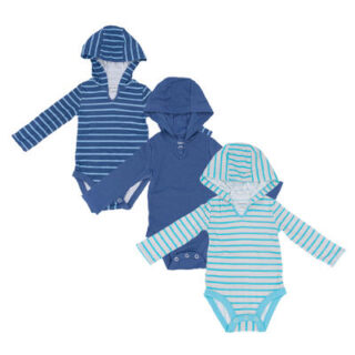 CONJUNTO PARA BEBE 3 PC VARIOS ESTILOS HANES