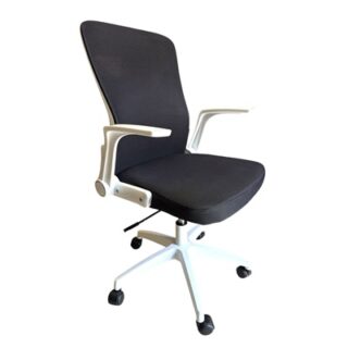 SILLA DE OFICINA COLOR BLANCA 100 X 60 CM