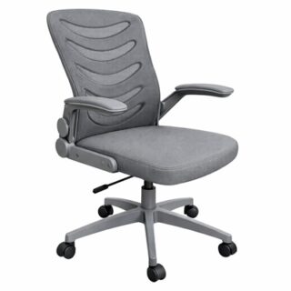 SILLA DE OFICINA COLOR GRIS 100 X 60 CM