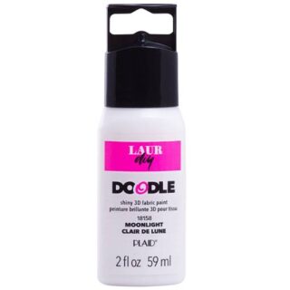 PINTURA DE TELA 2 OZ LAUR DIY DOOBLE MOONLIGHT