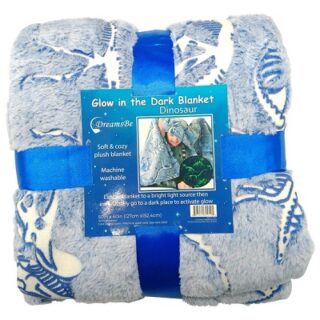 FRAZADA INFANTIL QUE BRILLA EN LA OSCURIDAD DE 127 X 152 CM