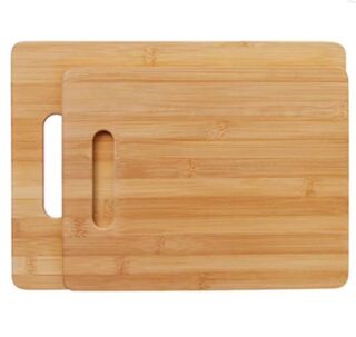 SET DE TABLAS DE PICAR BAMBOO 2 PC 33x24 cm Y 27.5x21.5 cm