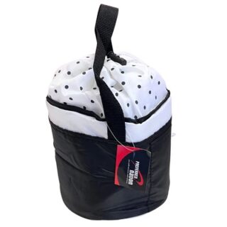 LONCHERA TERMICA DE TELA COLOR NEGRO