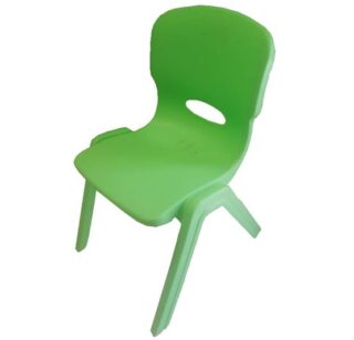 SILLA PLASTICA PARA NIÑOS 51x33 CM VERDE