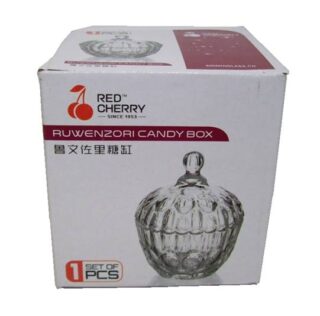 FRASCO DE VIDRIO CON TAPA CANDY