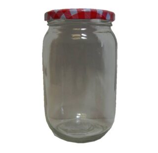 RECIPIENTE DE VIDRIO CON TAPA 350 ML