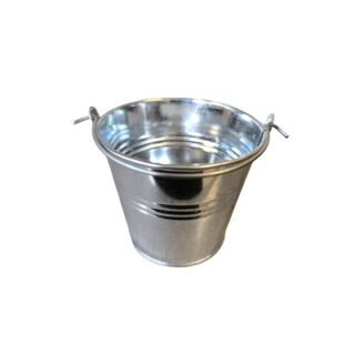 CUBETA PEQUEÑA DE METAL 7 CM