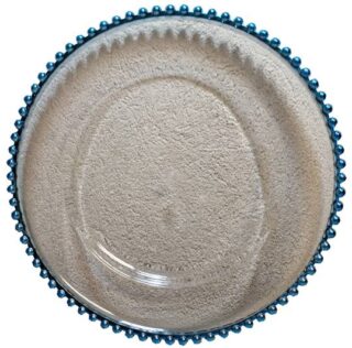 SET DE BAJA PLATOS 6 PC 32 CM PLASTICO TRANSPARENTE