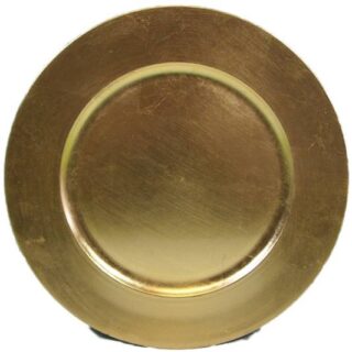 BAJA PLATO DORADO 6 PC 36 CM