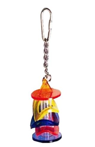 JUGUETE DE ACRILICO PARA PAJAROS