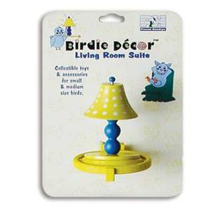LAMPARA PLASTICA DECORATIVA PARA PAJAROS BIRDE DECOR