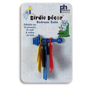 TENDERO PLASTICO PARA PAJAROS BIRDIE DECOR