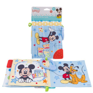 LIBRO ARRUGADO PARA BEBE MICKEY DISNEY BABY