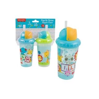 VASOS ENTRENADORES CON PAJILLA FISHER-PRICE