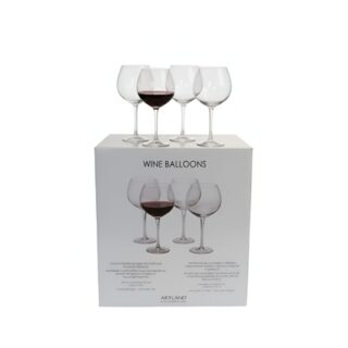 SET DE COPAS DE VINO 4 PC 32 OZ