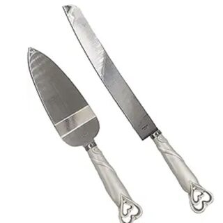 SET DE CUCHILLOS PARA PASTEL 2 PC