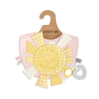 BABERO PARA BEBE COLOR ROSADO 16 CM