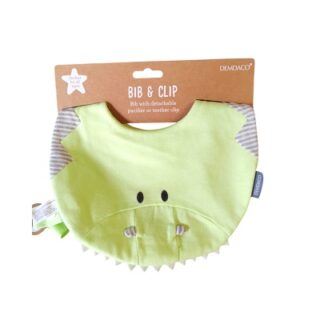 BABERO PARA BEBE COLOR VERDE 20 CM