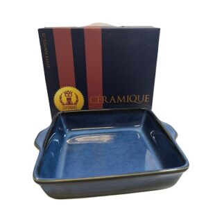 BANDEJA DE CERAMICA BASQUE 25.5X22 CM