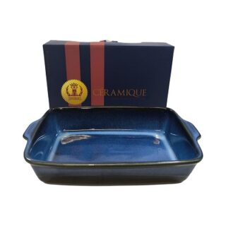BANDEJA DE CERAMICA BASQUE 33X19.5 CM