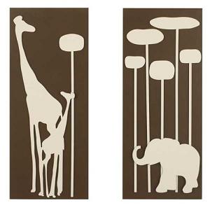 DECORACION DE PARED 2 PC