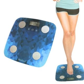 PLATAFORMA MEDIDORA DE PESO COLOR AZUL CAPACIDAD 400 LB