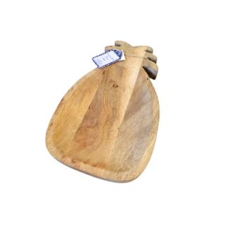 TABLA DE PICAR DE MADERA DE PIÑA 34 X 20 CM