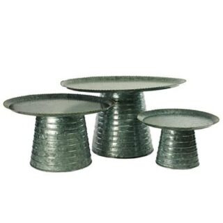 SOPORTES PARA PASTELES GALVANIZADOS 3 PC