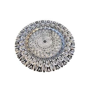 BAJA PLATO DE CERAMICA 24 X 24 CM