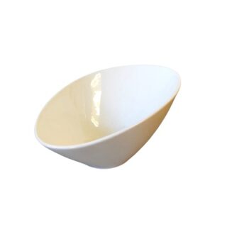 BOWL DE CERAMICA OVALADO 9.5 X 4.8 X 7 PUL.