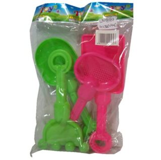 SET DE ACCESORIOS PARA PLAYA TOYS 4 PC