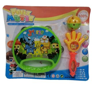 SET DE INSTRUMENTOS 3 PC FELIZ MUSIC