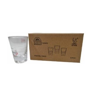 SET TEQUILERO DE VIDRIO 83 ML 8 CM 6 PC