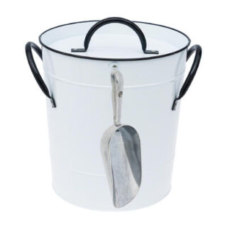 BOTE PARA HIELO CON CUCHARA 21 CM