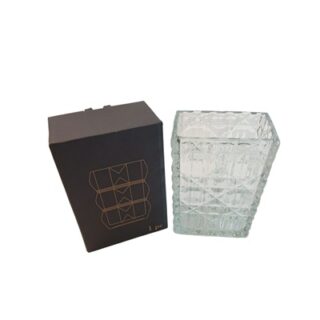 FLORERO DE VIDRIO 13 X 19 CM