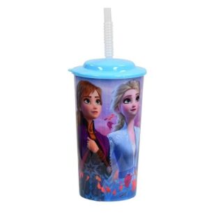 VASO CON TAPADERA Y PAJILLA 16 OZ FROZEN