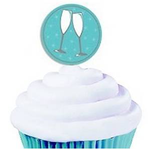 PALILLOS PARA PASTELES WILTON 24 PC COPAS DE VINO