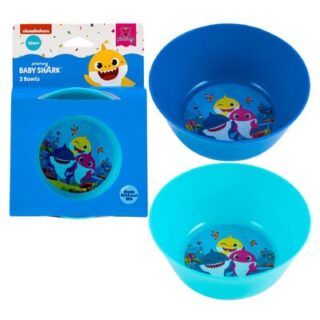 PLATO HONDO DE BABY SHARK 2 PC
