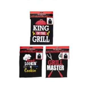 GABACHA PARA COCINERO COLOR NEGRO VARIOS DISEÑOS