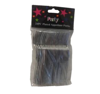 TENEDORES PARA BOQUITAS 24 PC PLASTICOS