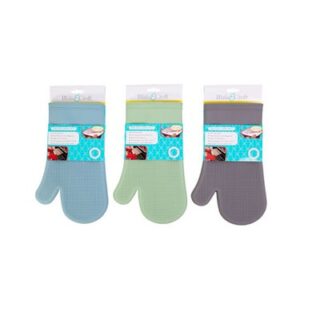 MANOPLA PARA HORNO DE SILICONA CON FORRO SUAVE