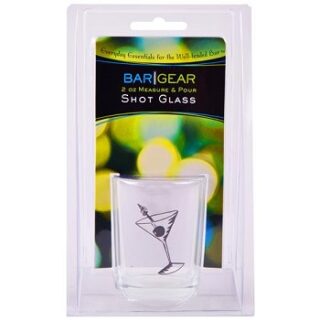 VASO DE VIDRIO MEDIDOR PARA SHOTS